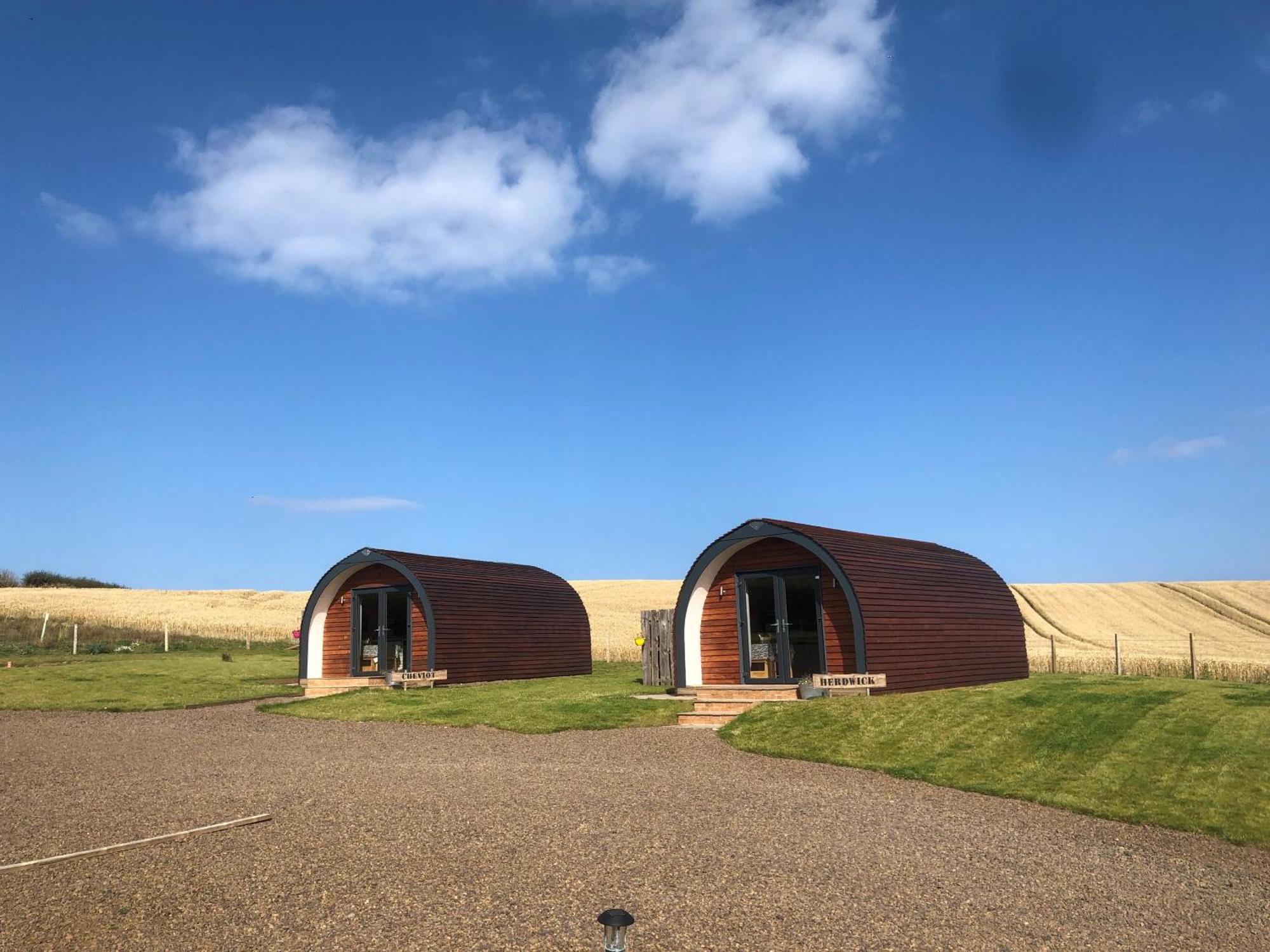 Milldown Glamping Apartment Coldingham Exterior photo
